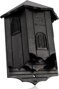 Bat House for Outdoors, Castle 3-Chamber Bat Box, 100-Capacity