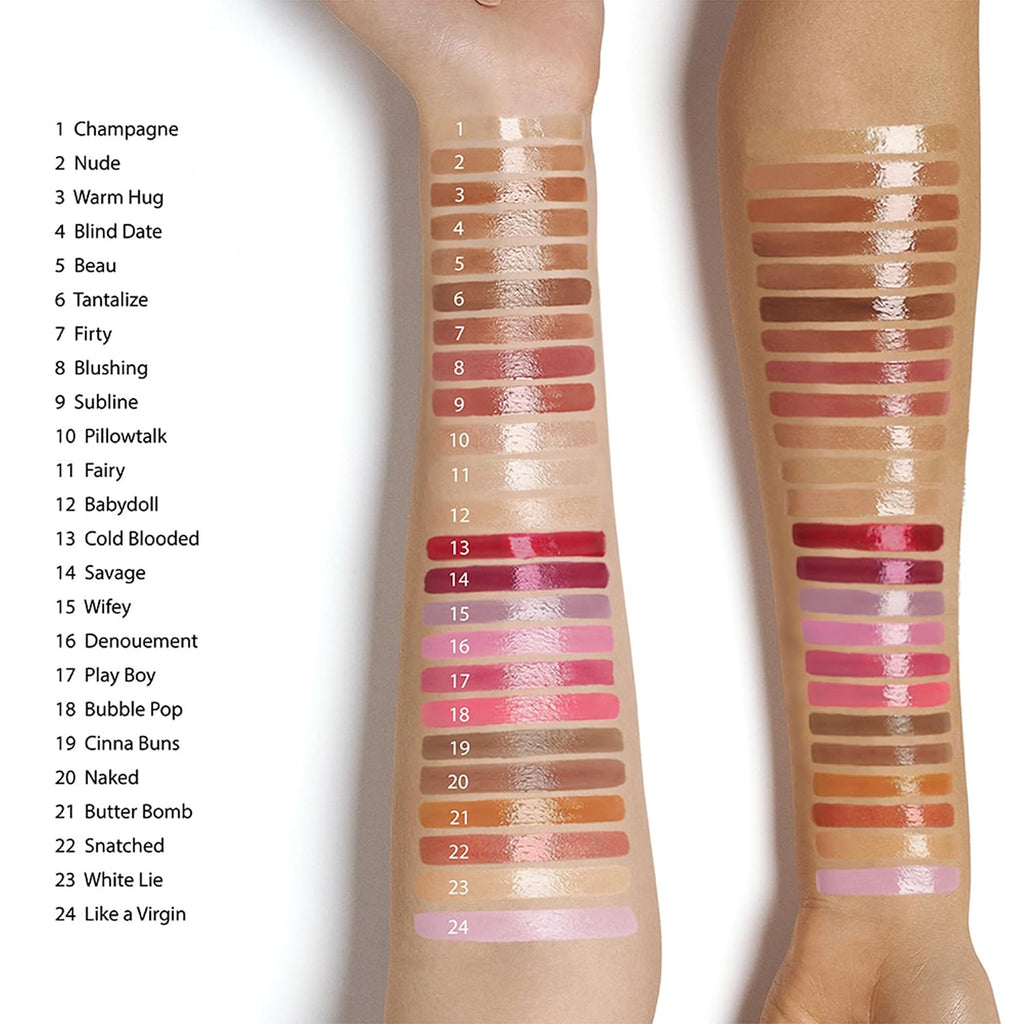 Butter Bomb Lip Gloss, High-Shine Non-Sticky Hydrating Plumping
