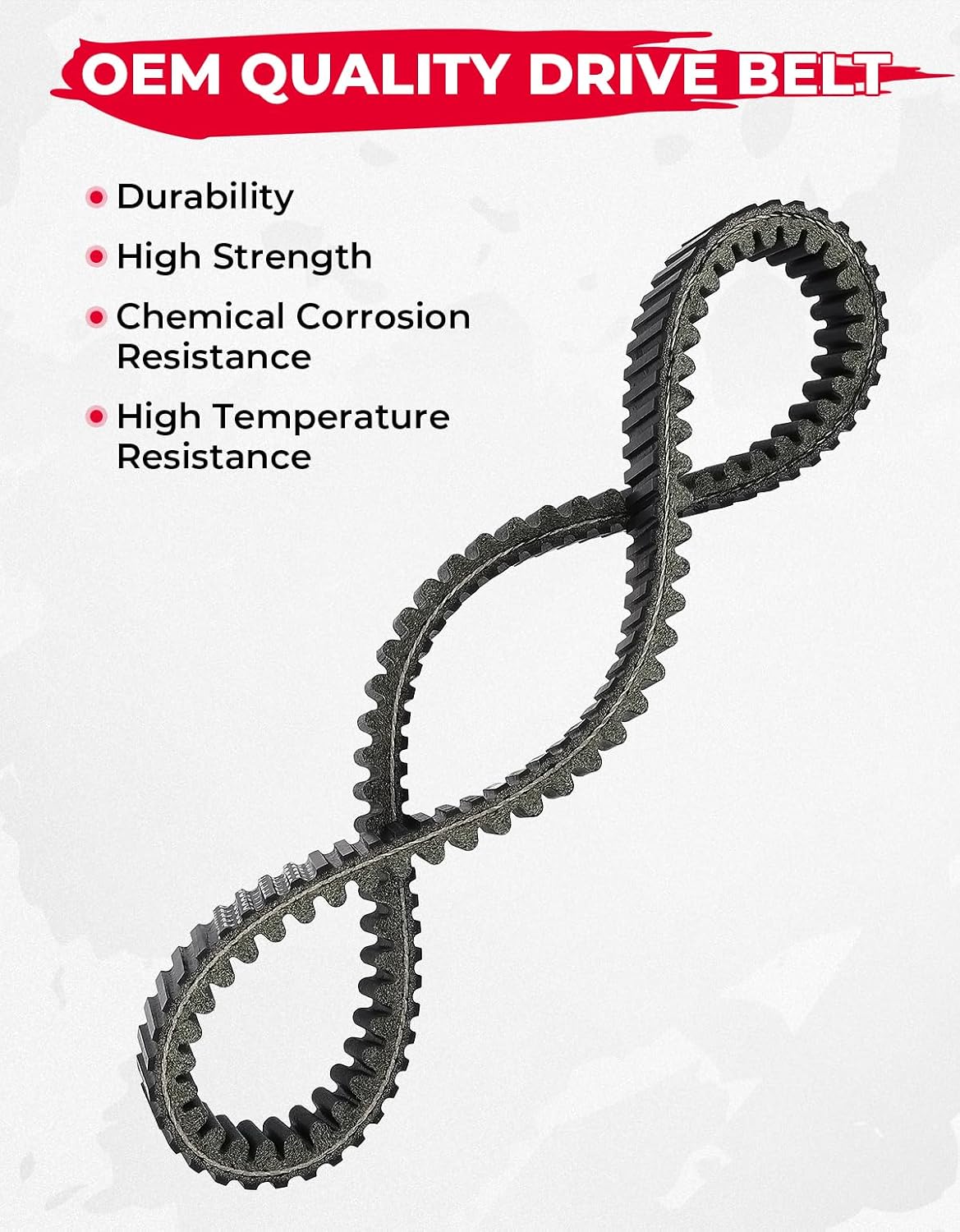KEMIMOTO CVT Drive Belt Heavy-Duty Compatible with Kawasaki Teryx 800