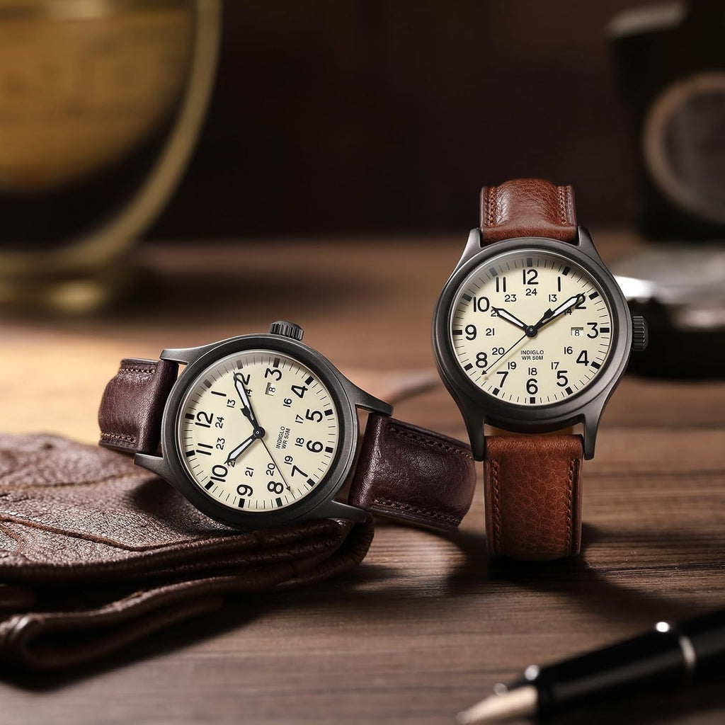 Italian leather Watch Band Tuscany Natural Vegetable-Tanned Full Grain Genuine Leather,18mm 19mm 20mm 21mm 22mm Quick