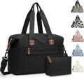 Travel Duffle Bag, Waterproof Weekender Overnight Hospital Bags for Women Men with Toiletry Bag Lightweight Carry on