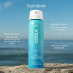 Clear Sunscreen Spray SPF 50, Fragrance Free, 2 fl oz