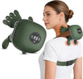 Human-Like Neck Massager with Heat for Pain Relief Deep Tissue, Cordless 4D Kneading Neck and Shoulder Massager Back