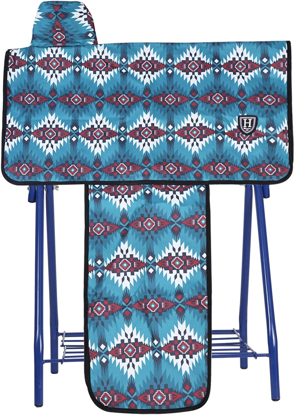 Western Saddle Cover, Cover for Saddle Fenders, w/Print
