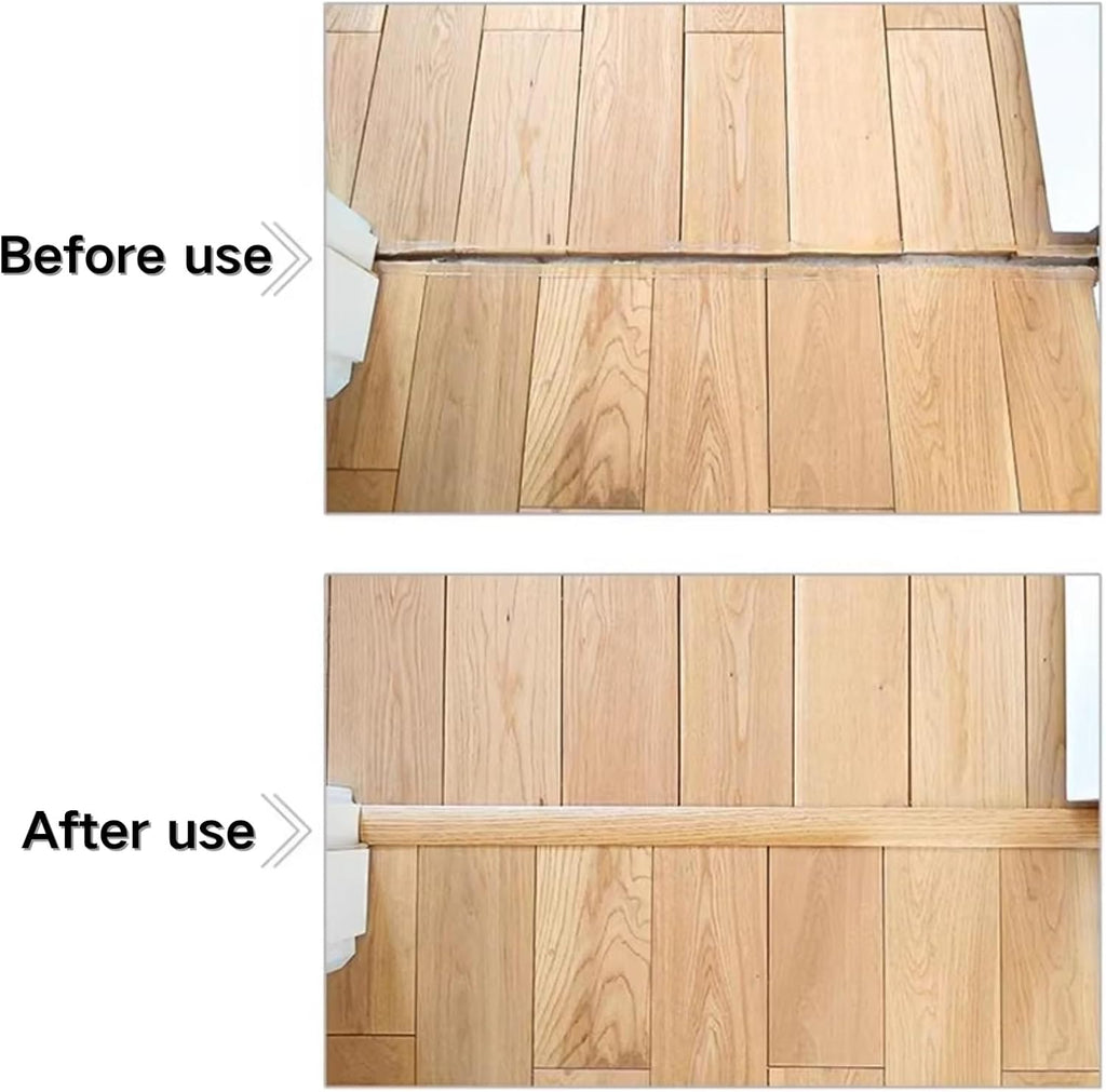 3.3-32.8FT T Molding Trim & Floor Transition Strips, Laminate Flooring 2" Flat Divider Strip for Door Threshold and