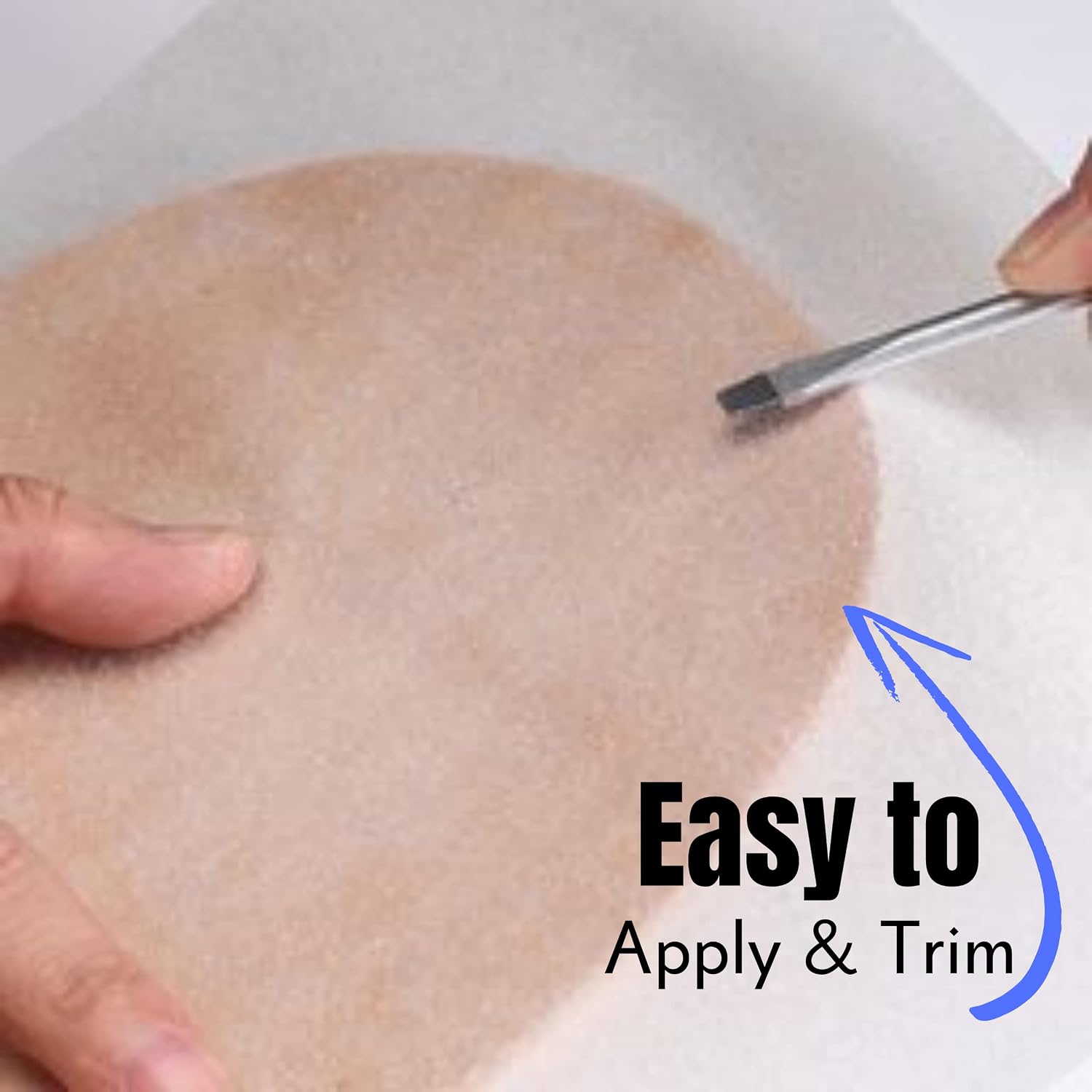Clear Skateboard Grip Tape, 10.6"x39.4", Tear-Proof | Waterproof Scooter Grip Tape, Longboard Griptape, Sandpaper for