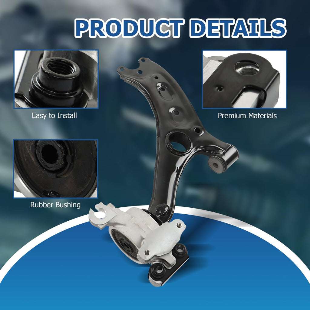 WFLNHB Pair Right and Left Lower Control Arms Suspension Kit