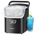 Ice Maker with Handle 40lbs/Day Countertop Ice Maker Soft Ice