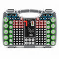 180 Battery Organizer Case with Tester, Double-Sided, Locking Lid