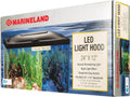 LED Aquarium Hood 24 in x 12 in, Hinged Fish Tank Cover