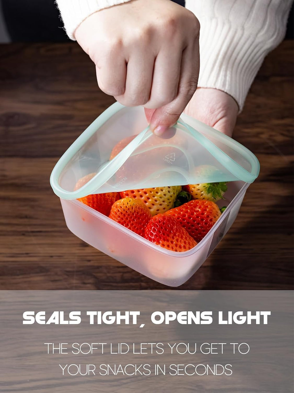 20 PCS Food Storage Containers with Lids - Reusable Meal Prep Containers Bpa-Free Freezer Lunch Boxes for Leftovers