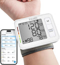 Push Wrist Blood Pressure Monitor, Portable BP Machine with App | Gentle Inflation, Effortless Data Syncing, Enhanced