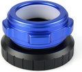 Telescope Eyepiece Adapter 1.25 inches Astronomy Accessories Coaxial Lock PETF Material Inner Ring | for All 1.25''