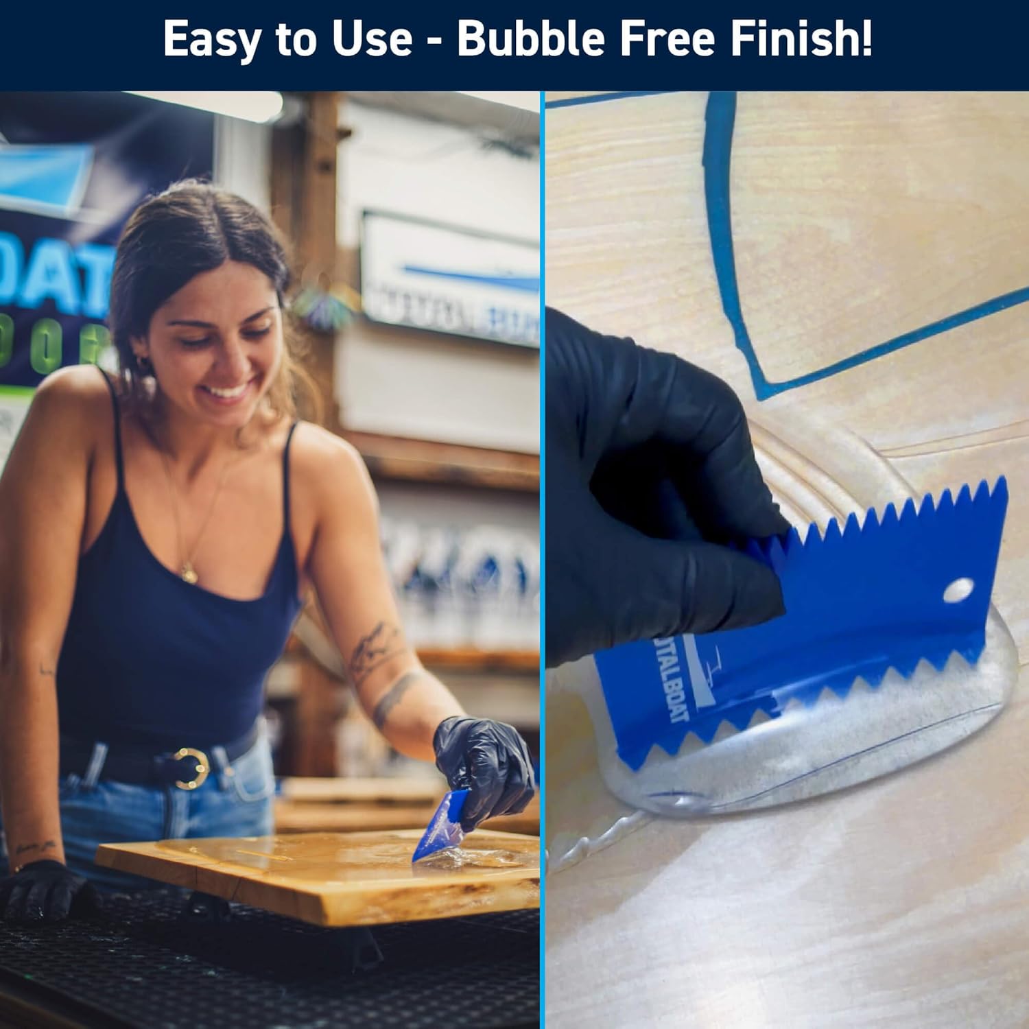 Table Top Epoxy Resin - 1 Gallon Kit for Bars and Countertops | Two-Part Epoxy Coating for Bars and Tables