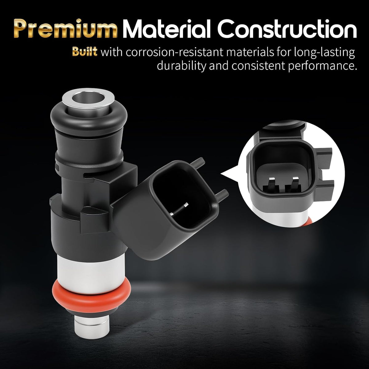 Oktiger Fuel Injectors 3.5L 3.7L V6 for Ford Edge 2011-2018, Explorer 2011-2019, F-150/Mustang 2011-2017, Flex 2013-2019, Taurus 2012-2019, Transit-150/250/350, for Lincoln Mks Mkt Mkx, OE# 0280158191