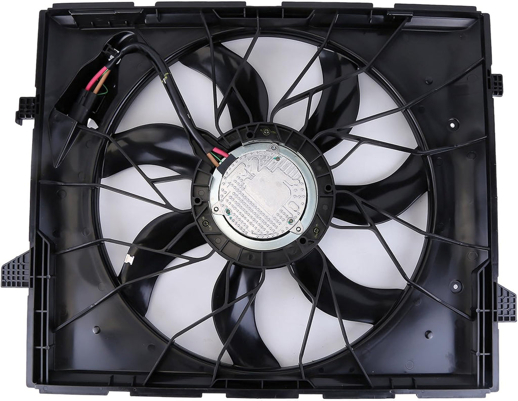 Radiator Cooling Fan Assembly 621134 55038994AI CH3115175 Compatible for Dodge for Durango 2011-2013, for Jeep for Grand Cherokee 2011-2013
