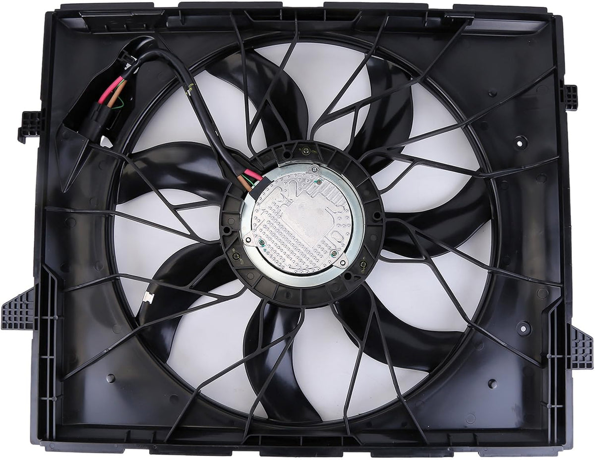 Radiator Cooling Fan Assembly 621134 55038994AI CH3115175 Compatible for Dodge for Durango 2011-2013, for Jeep for Grand Cherokee 2011-2013