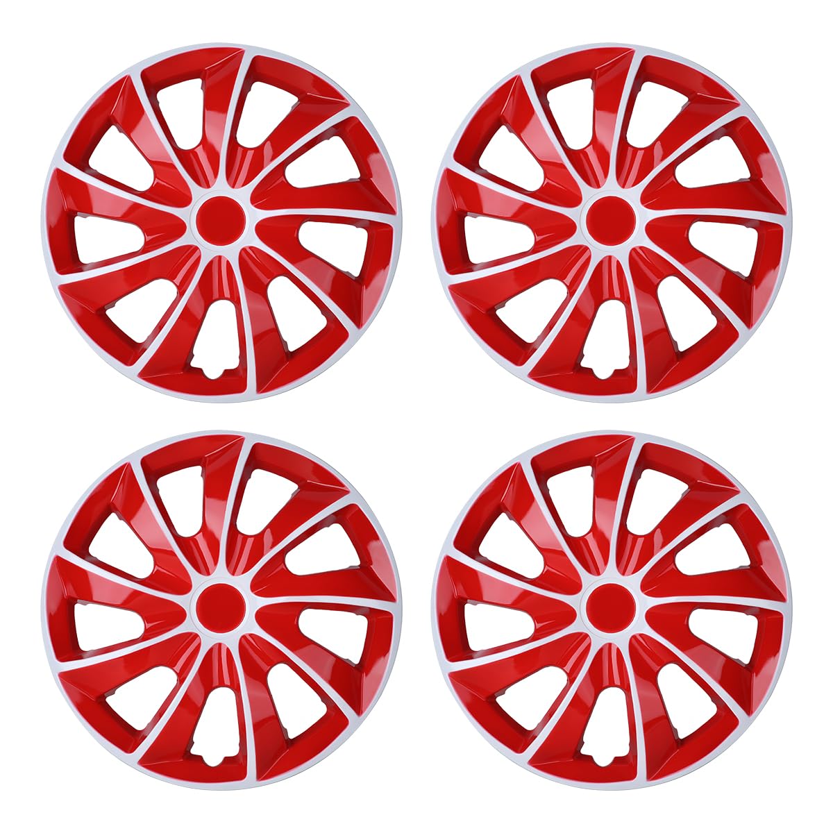 Hubcaps Wheel Covers, 15-Inch Universal Hubcaps Set of 4