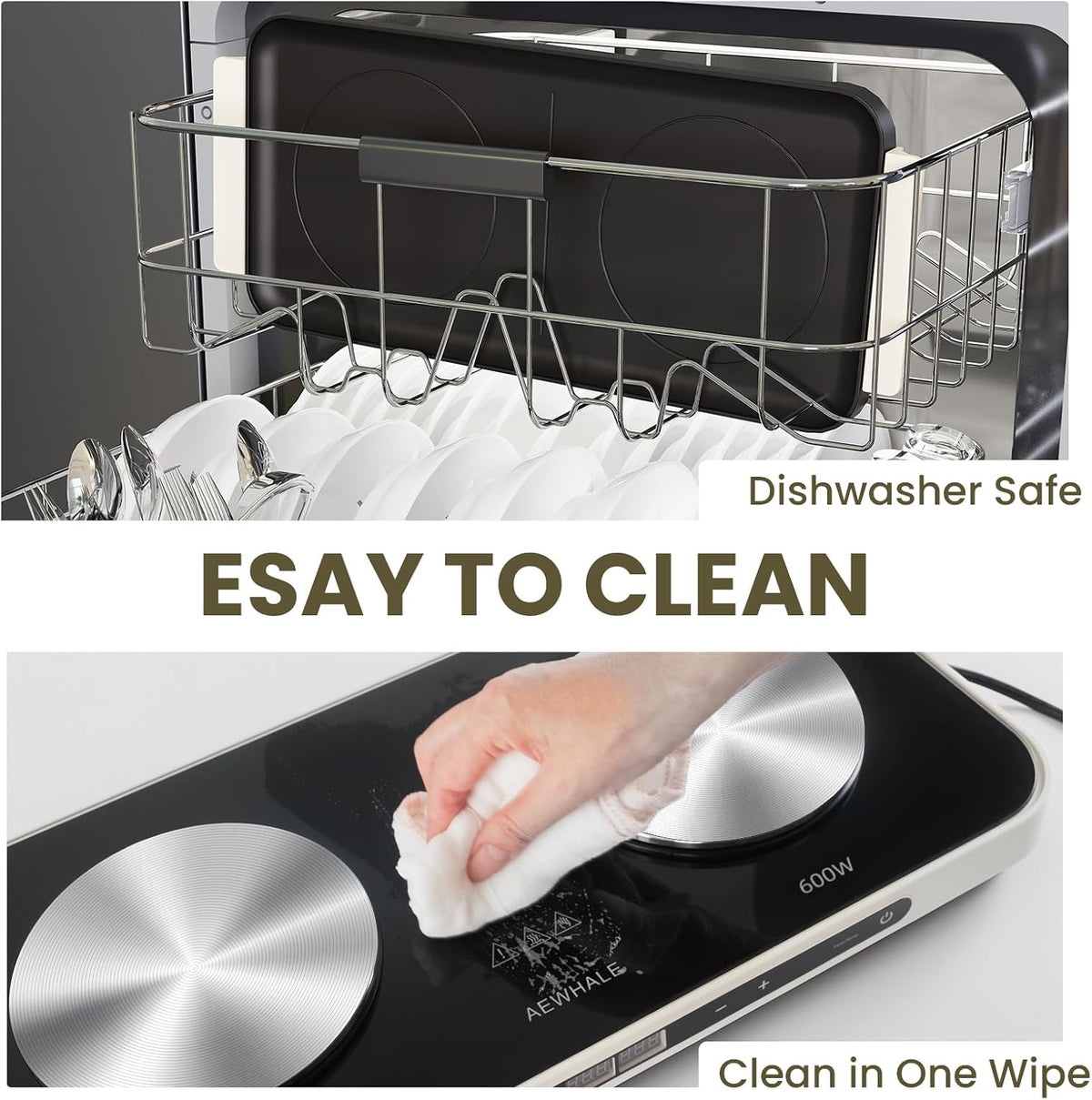 Countertop 2 Burners, Electric Hot Plate