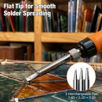 Professional Stained Glass Soldering Kit, Lead-Free Solder Wire