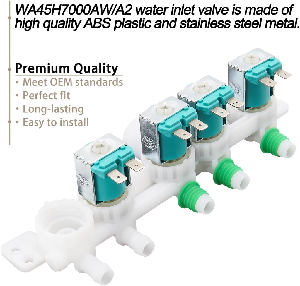 WA44A3405AP/A4 WA45M7050AW/A4 WA44A3405AV/A4 Washer Water Inlet Valve