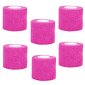 Tattoo Grip Cover Wrap, 6PCS Disposable Cohesive Elastic Bandage Handle Grip Tube for Tattoo Machine Accessories