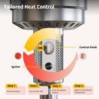 55,000 BTU Propane Patio Heater Outdoor