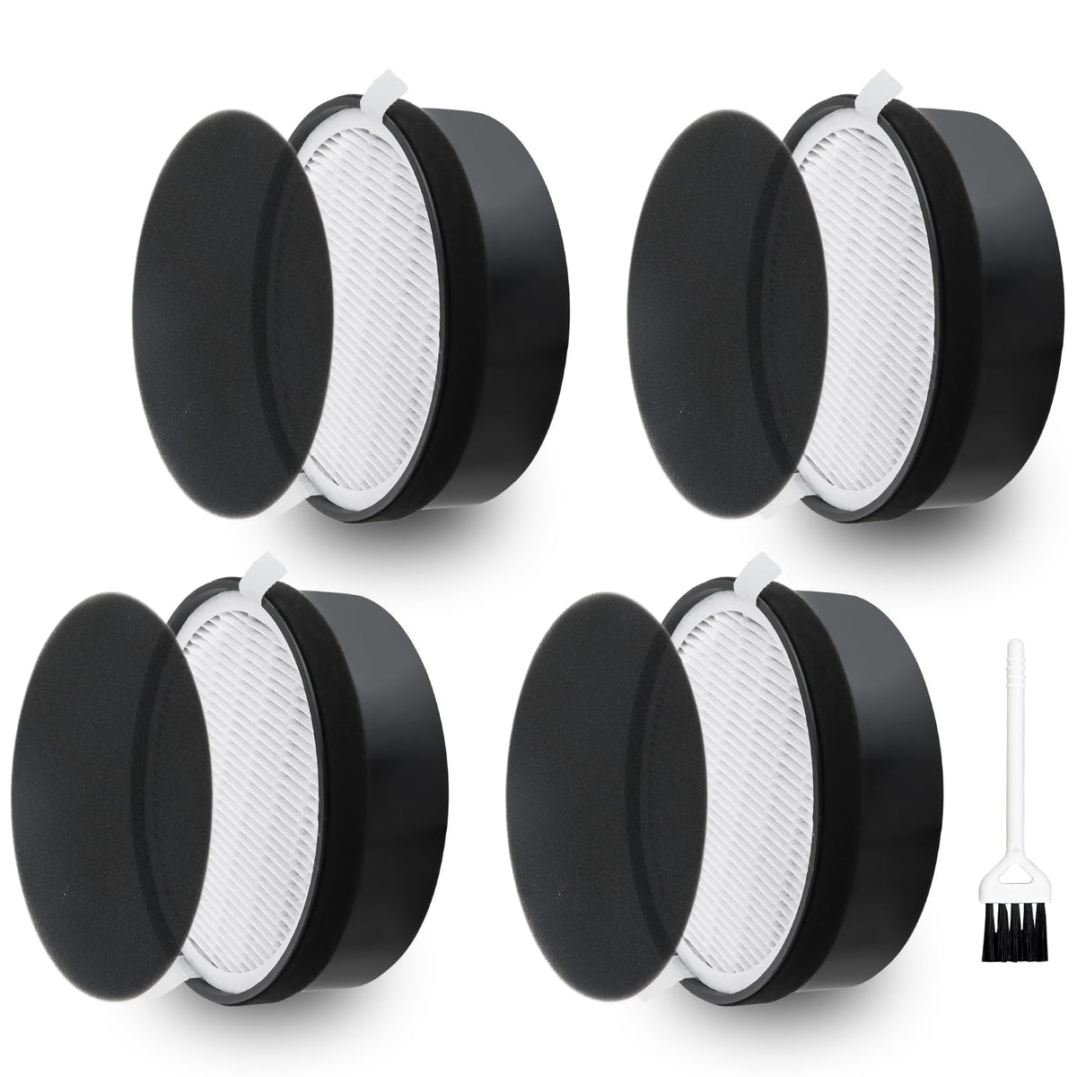 LV-H132 Filter Replacement for LEVOIT LV-H132 Air Purifier,4Pack