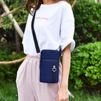 Lightweight Small Crossbody bags Cell Phone Purses Travel Pouch Shoulder Bag for Women (D-04)