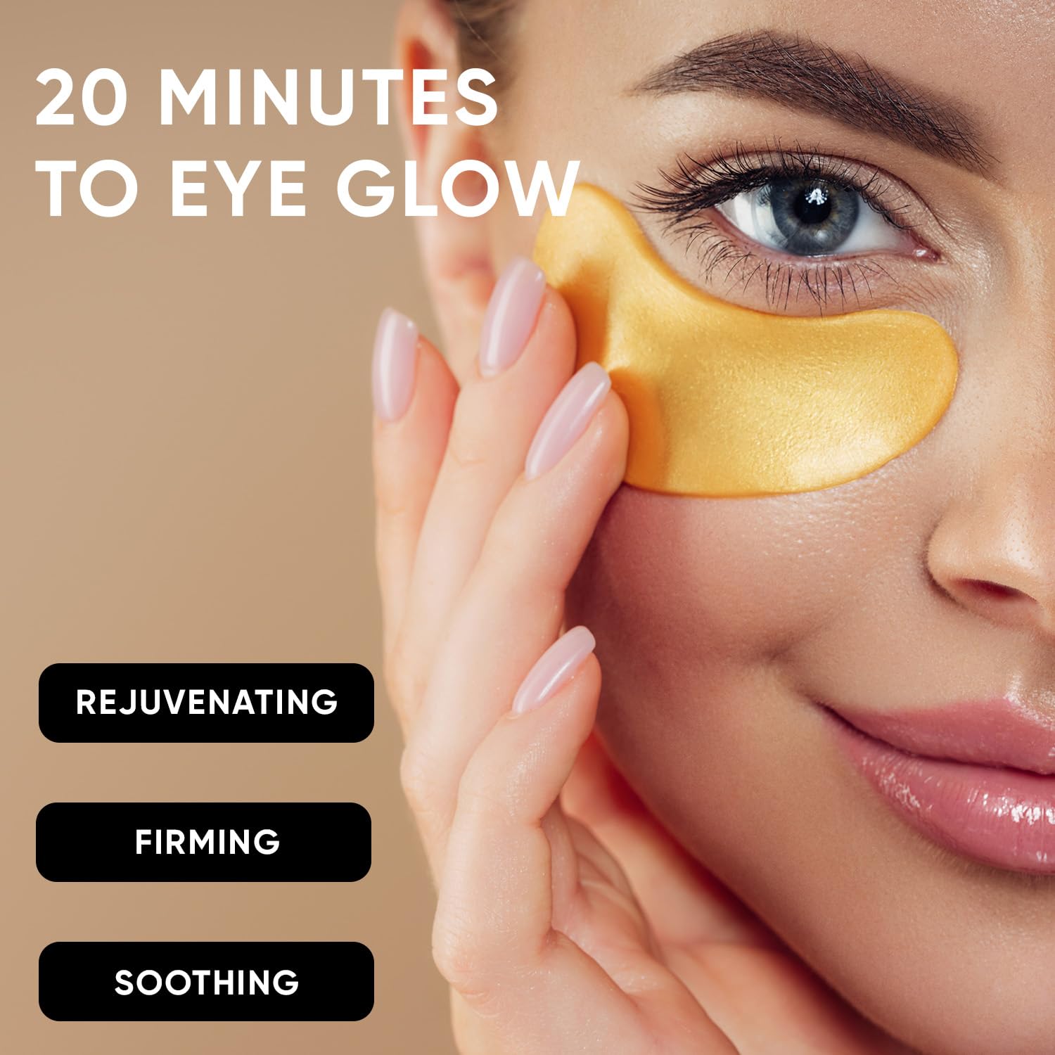 Under Eye Patches (20 Pairs) - Eye Patches For Puffy Eyes And Dark Circles - Under Eye Mask For Beauty & Personal