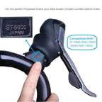 Bike Brake Levers Hoods, Black, Pair