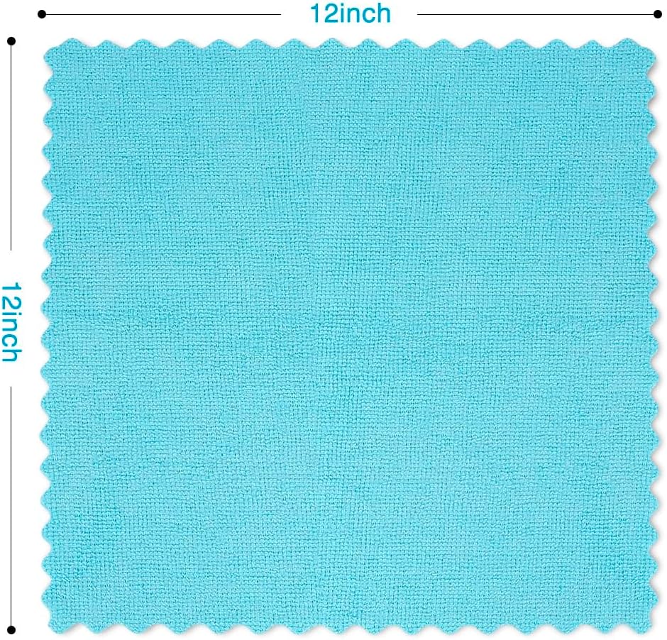 Microfiber Cleaning Cloths,150 Pack Microfiber Towels Bulk, Ultra-Soft & Absorbent Cleaning Rags, Reusable Lint Free