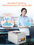 Professional Chamber Vacuum Sealer Automatic Control Seal Machine