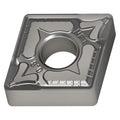 CNMG120408-NFT WS10 Carbide Tiger-Tec Negative Indexable Turning Insert, 1/32" Corner Radius, 1/2" IC, 3/16" Thick, 0.020" - 0.079" Depth of Cut (Pack of 10)