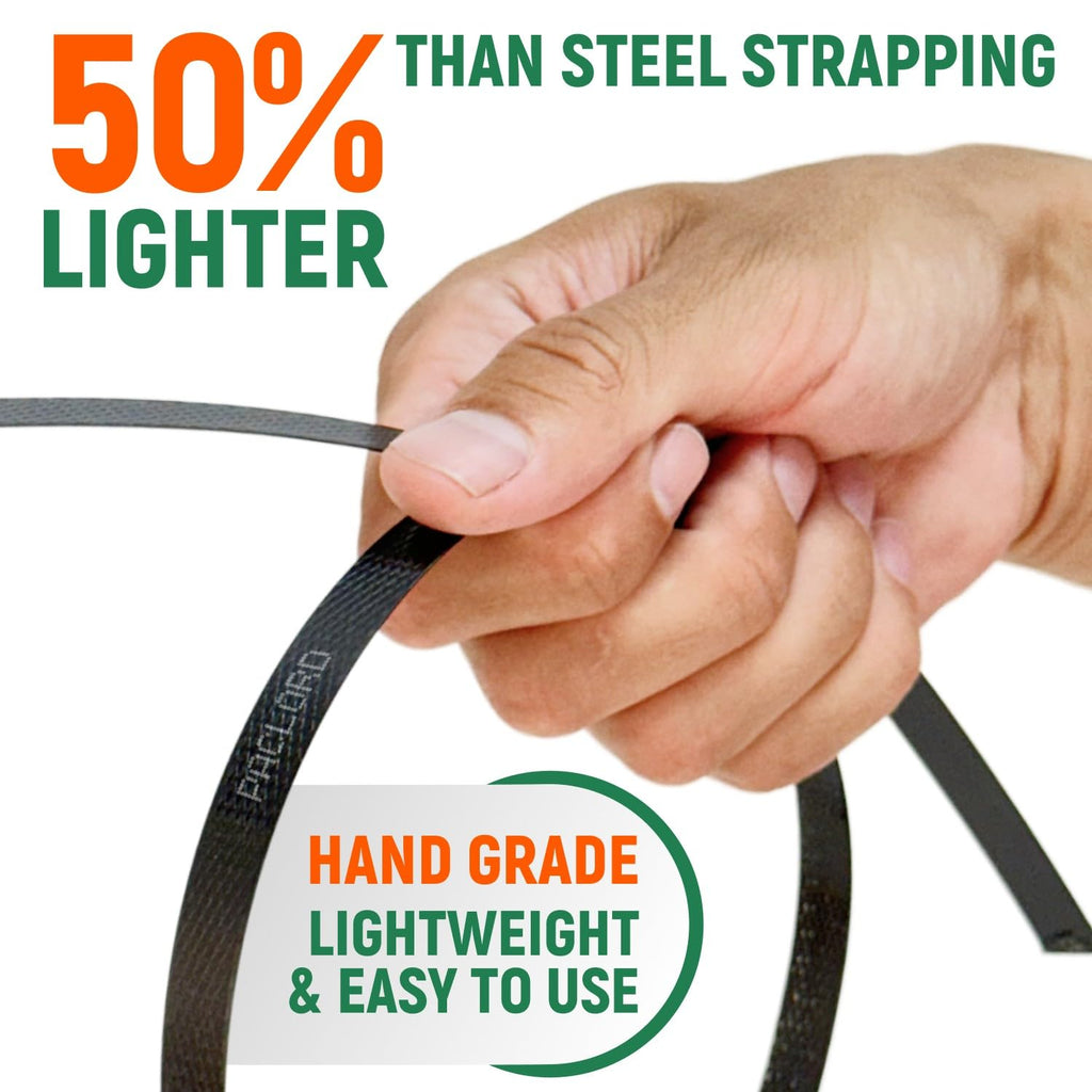 1/2" x 7200' Heavy-Duty Polypropylene (PP) Strapping Coil 0.031" Thick