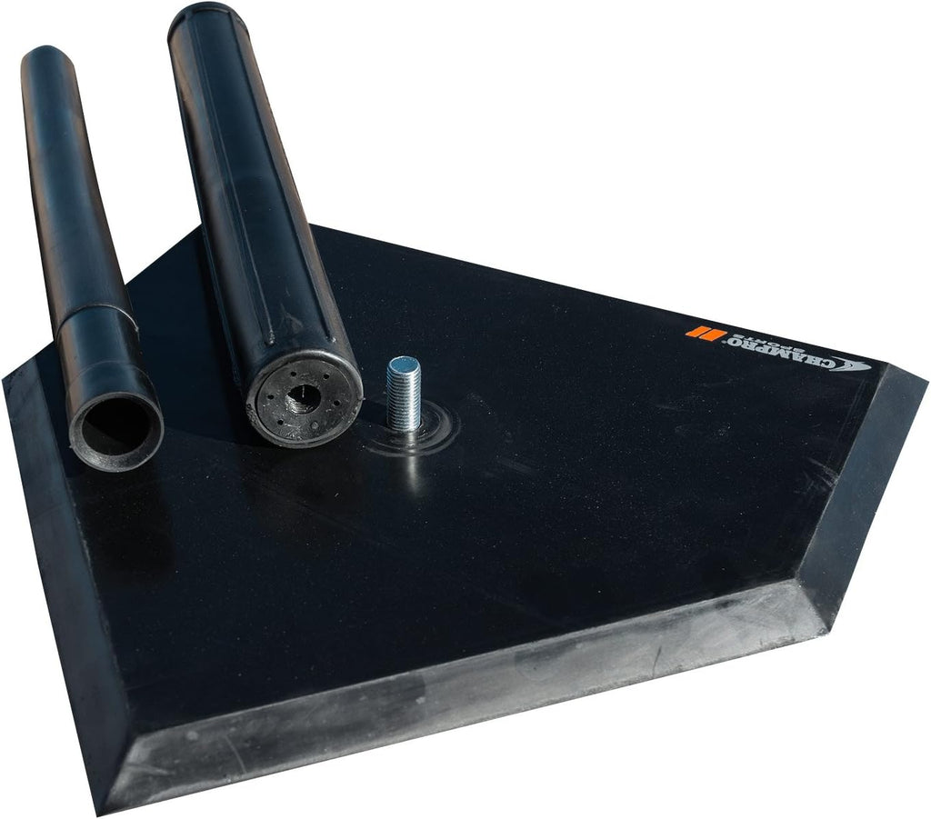 Heavy Duty Reinforced Rubber Batting Tee for All Ages with Adjustable Height, Baseball and Softball Training
