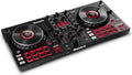 Mixtrack Platinum FX DJ Controller | 4-Decks, 3-Band EQ DJ Mixer, Jog Wheel Displays, 16 Pads, 2 Effects Paddles