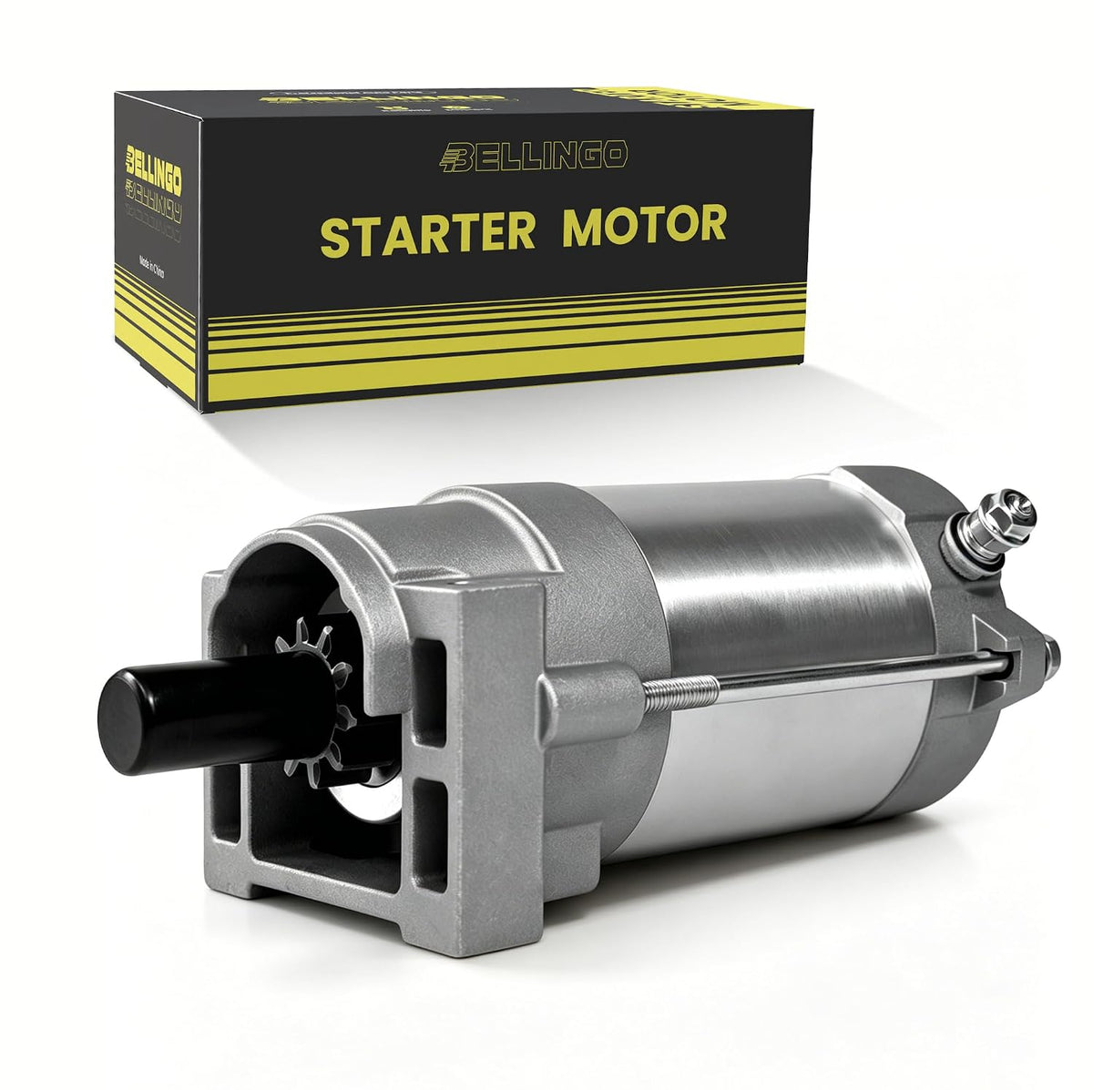 Starter Motor for Toro Timecutter Zero Turn Mowers, Solid Metal Gear, OE# 127-9209 136-7880 133-1564 133-9828