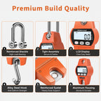 Digital Hanging Scales for Weighing, 660lb Crane Scale for Farm Hunting