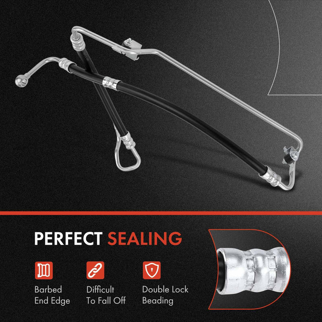 A-Premium Power Steering Pressure Hose Line Compatible with BMW