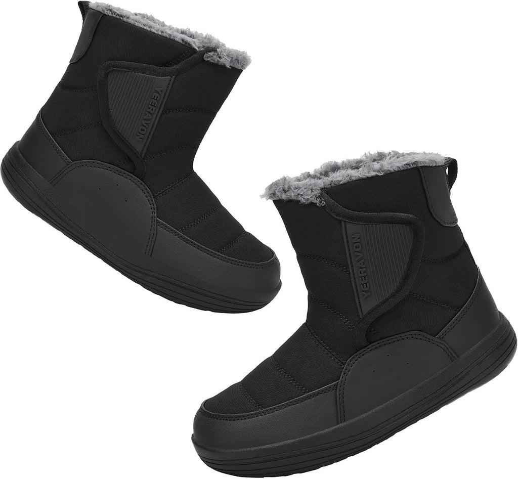 Toddler Winter Snow Boots Boys Girls Waterproof Slip Resistant Warm Winter Shoes(Toddler/Little Kid/Big Kid)