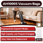 20 Pcs Type I HEPA Replacement Vacuum Bags Compatible with Hoover Platinum