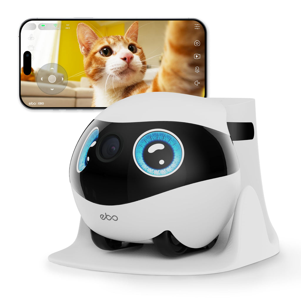 SE 2 Mobile Pet Camera: Remote Home Companion Robot