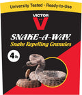 Snake-A-Way Outdoor Snake Repellent Granules for Yard, 4 lb Bag | EPA-Registered Pest Control, Repels Venomous and