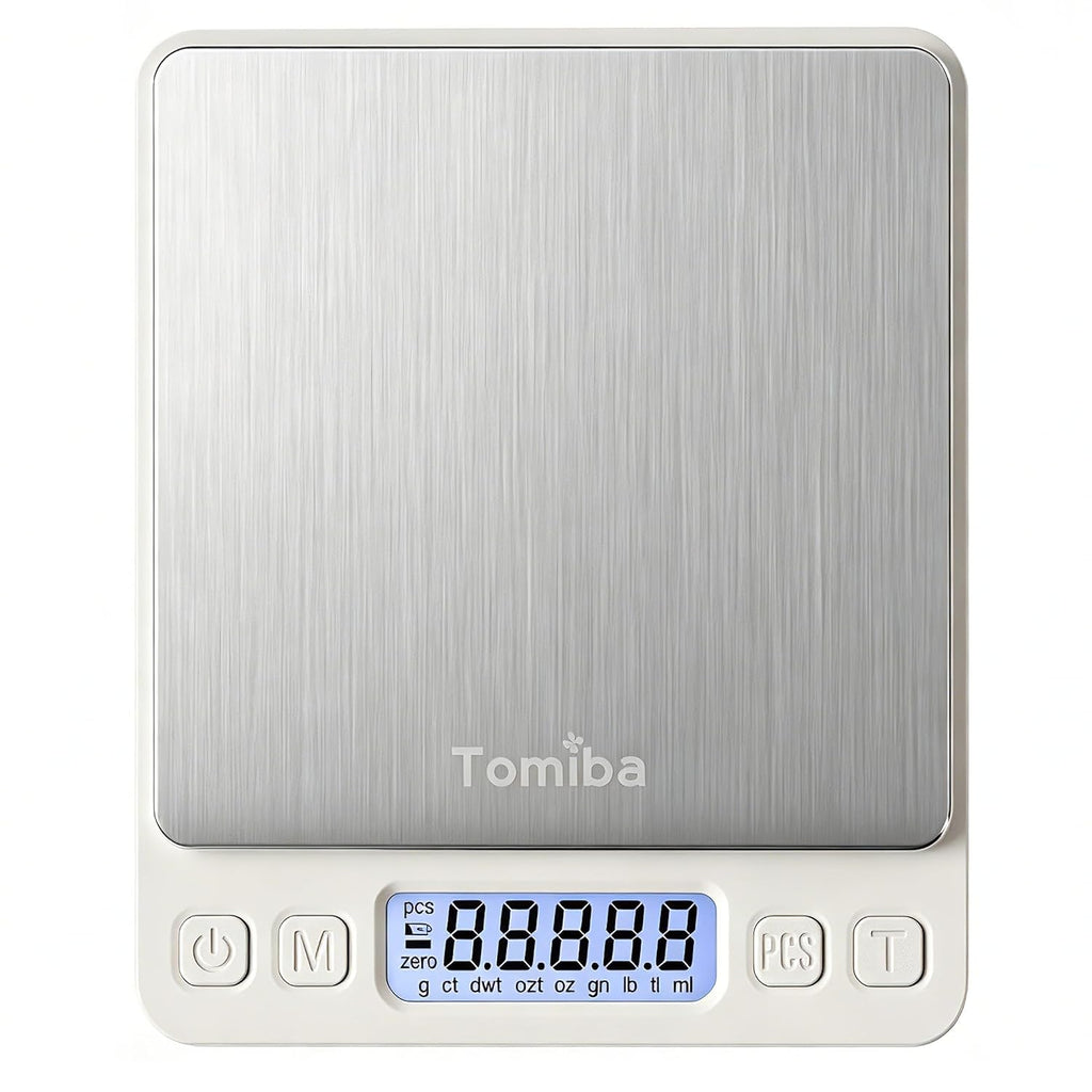 3000g Digital Touch Pocket Scale 0.01oz Resolution 2 AAA Batteries Included