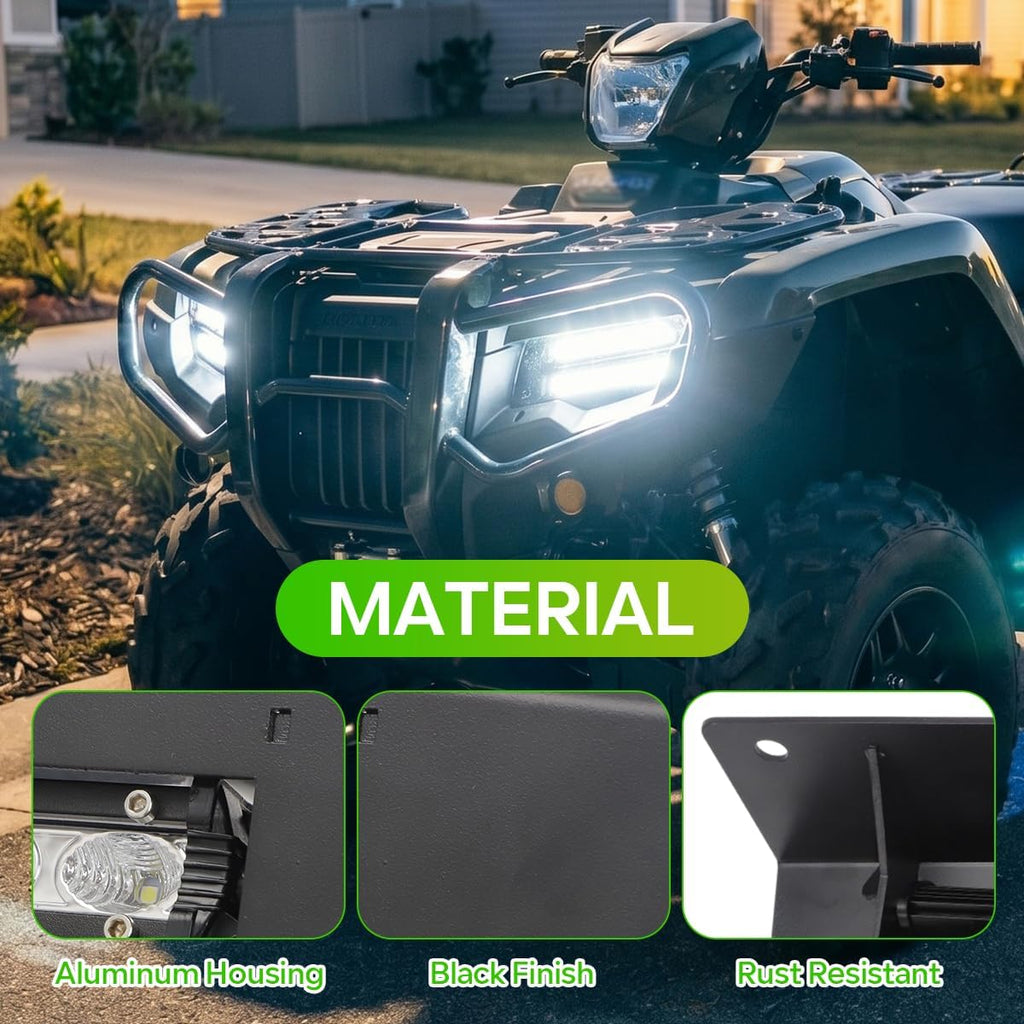 LED Headlights for Honda Foreman/Rancher/Rubicon 2014+