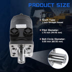 CM034P Hydraulic Motor for SaltDogg Spreaders & Augers