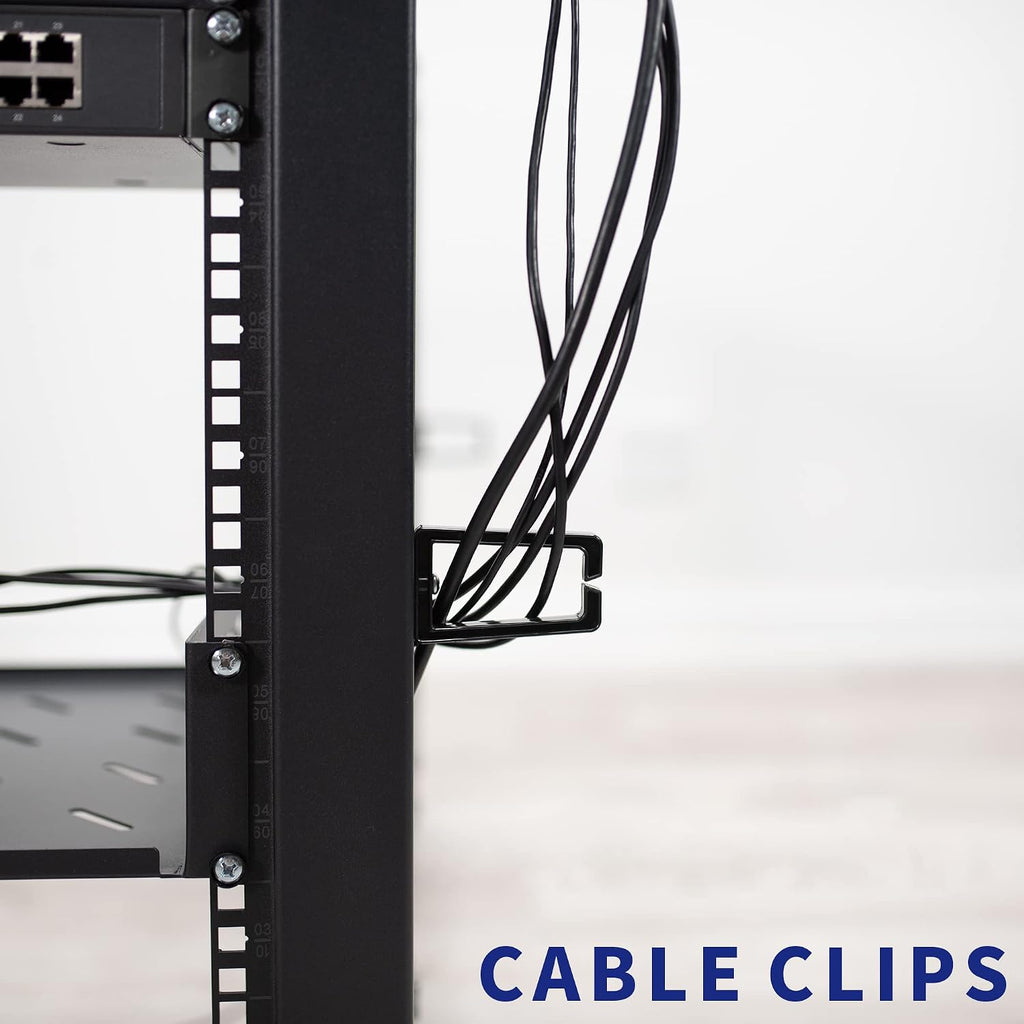 VIVO 25U Freestanding Server Rack Cart