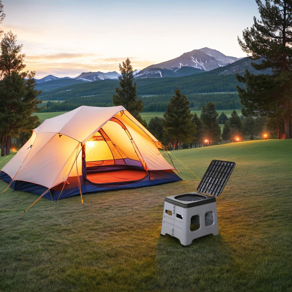 Portable Camping Toilet for Adults - Portable Folding Toilet with Lid,Travel Portable Potty for Adults,Porta Potty