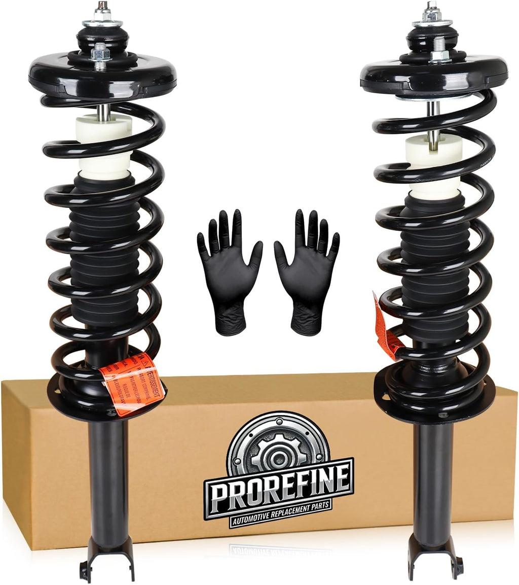 Rear Strut Shock Assembly w/Coil Spring Fit for Honda Accord